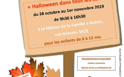 Automne 2019 : Halloween dans tous les sens