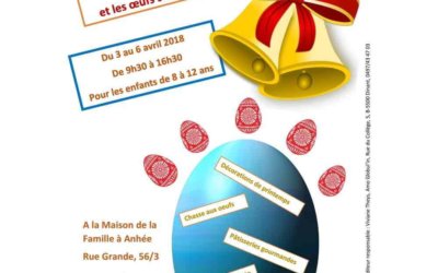Avril 2018 : « Quand les cloches et les oeufs s’en mêlent »