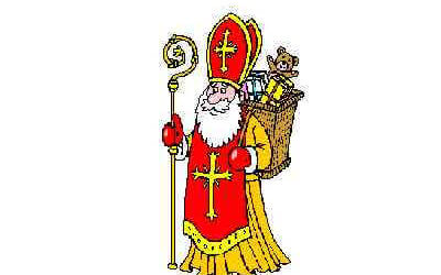 Saint-Nicolas à la Maison de la Famille, 12/2017