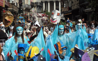 Le 12 mai 2018 : l’ Amo Globul’in a participé à la Zinneke Parade