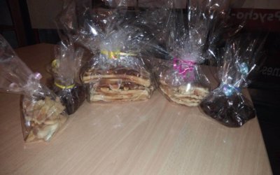 Le 3 décembre 2018 : confection de douceurs par des parents