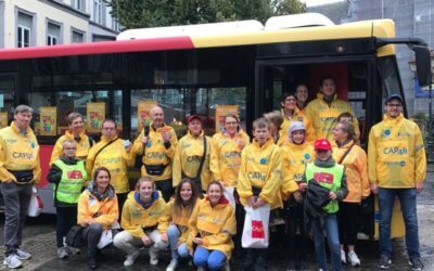 Du 4 au 13 octobre 2019 : vente de post-it Cap 48