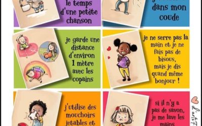 Covid-19 : Apprendre les gestes aux enfants