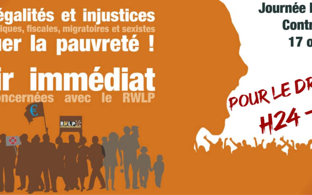 Pour le droit à l’aisance : H 24 – 7 jours/7