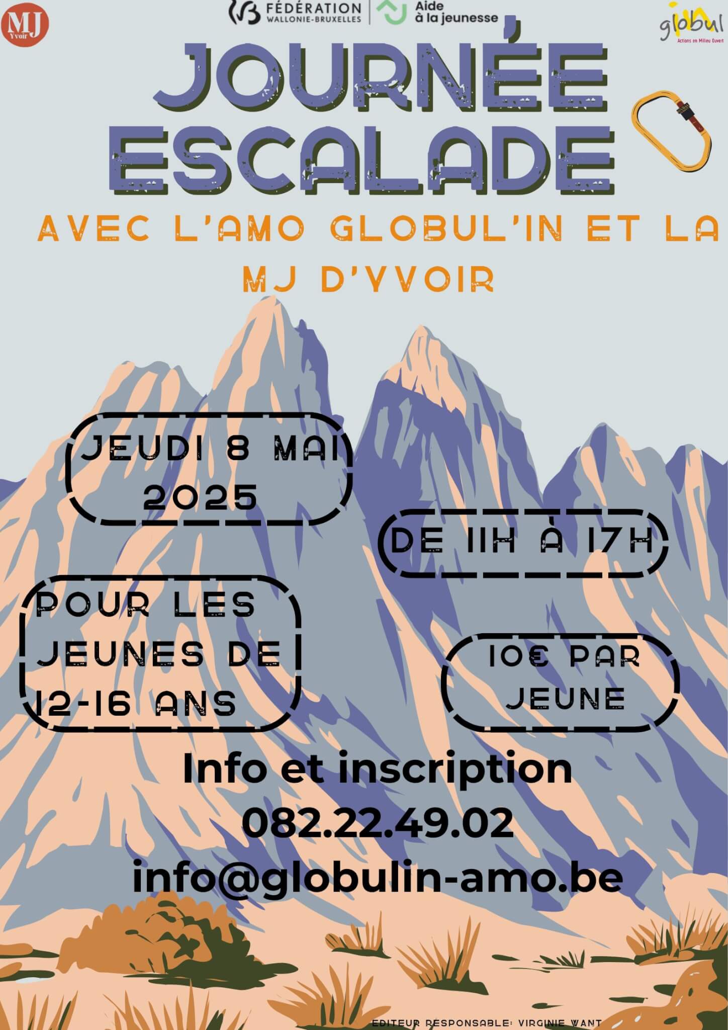 AMO Globul'in - journée escalade